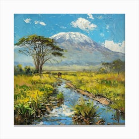 Mt Kilimanjaro 6 Canvas Print