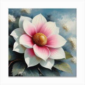 Lotus Flower 1 Canvas Print