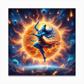 Lord Shiva 10 Canvas Print