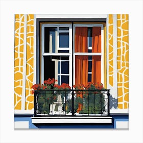 Window In Paris 1 Canvas Print