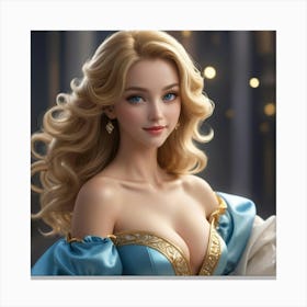 Cinderella 30 Canvas Print