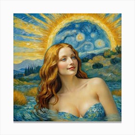 Mermaid yj Canvas Print