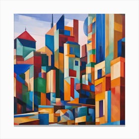 Cityscape Canvas Print