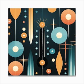 Retro Art Canvas Print