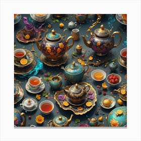 Tea Art 11 Canvas Print