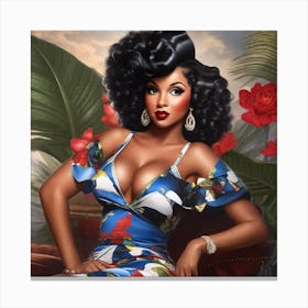 1950 Diva Canvas Print