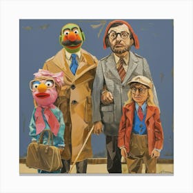 Muppet Family Canvas Print