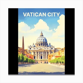 Vatican City Canvas Print