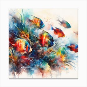 Deep Sea Dreamscape Canvas Print