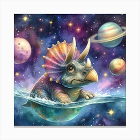 Triceratops 1 Canvas Print