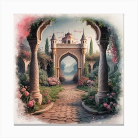 Fairytale Castle Canvas Print