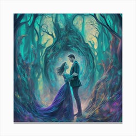 Fairytale Love Story Canvas Print