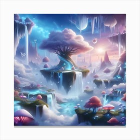 Fantasy Forest Canvas Print