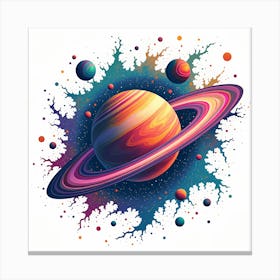 Saturn 1 Canvas Print