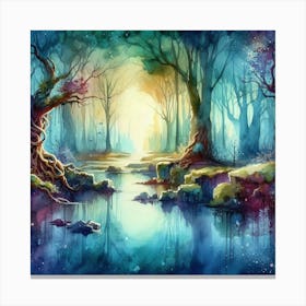 Fairytale Forest 6 Canvas Print