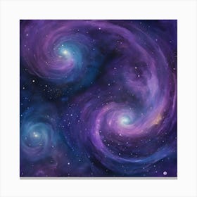 Galaxy Painting 2 Canvas Print