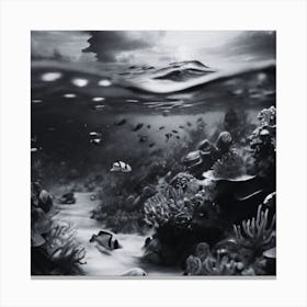 Underwater World Canvas Print