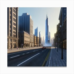 Cityscape Canvas Print