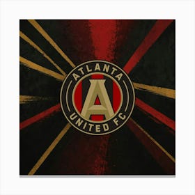 Atlanta United FC Logo Wall Art 10 Canvas Print