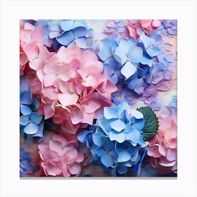 Hydrangeas Canvas Print