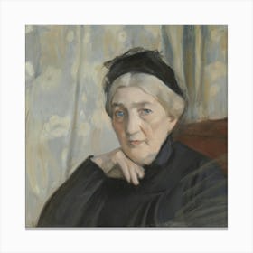 Mother Of The Artist, 1904, By Magnus Enckell Canvas Print