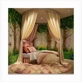 Fairytale Bedroom 1 Canvas Print