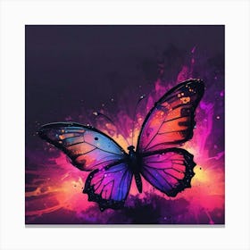 Butterfly Painting 232 Canvas Print