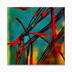 Abstract Paintingm Canvas Print