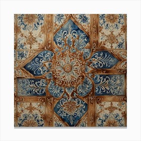 Turkish Tile Canvas Print