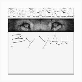 Hebrew Israelite Clothing Lion Eyes Awakened By Yah Canvas Print