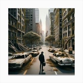 Apocalypse City 8 Canvas Print