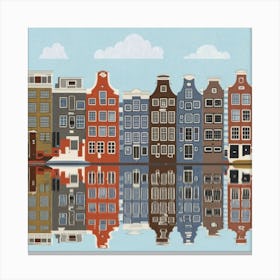 Amsterdam Cityscape 3 Canvas Print