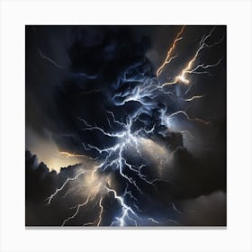 Lightning Storm 2 Canvas Print