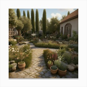 Default Default Vintage Gardens For Defferent Seasons Aestethi 2 Canvas Print