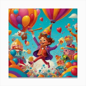 Celebrate The Playful Spirit Of April Fools Day Canvas Print