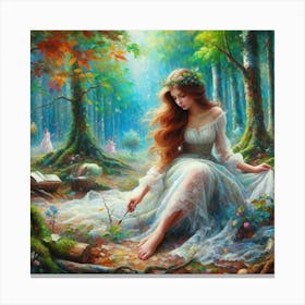 Fairytale Forest70 Canvas Print