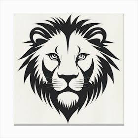 Lion Head Canvas Print