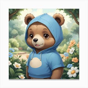 Cute Bear Canvas Print