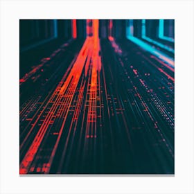 Abstract Computer Background 2 Canvas Print