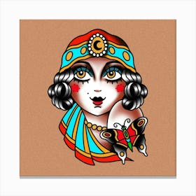 Gipsy Lady Canvas Print