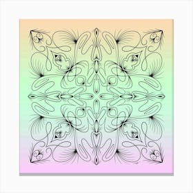 Abstract Motif Canvas Print