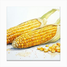 Corn On The Cob 1 Canvas Print