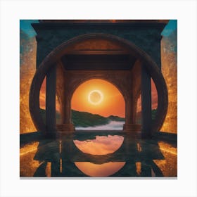 Sands Of Time Canvas Print