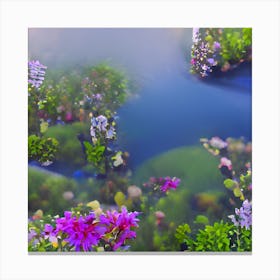 Flora Stock Videos & Royalty-Free Footage Canvas Print