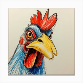 Rooster 32 Canvas Print