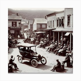 Early 20th Century Americana~Reimagined 3 Canvas Print