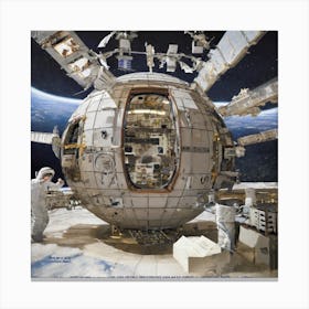 Space Station 61 Canvas Print