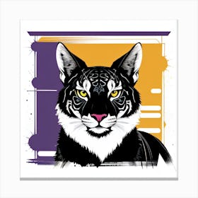 Lynx wolf Canvas Print