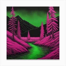 Neon Dream 1 Canvas Print