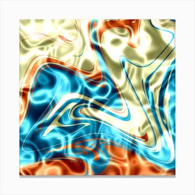 Abstract Swirls Canvas Print